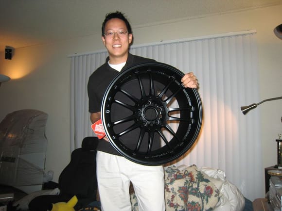 Posing with the RE30 (2007)