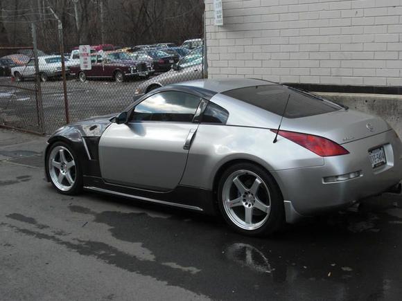 Added Seibon TT CF Side Skirts