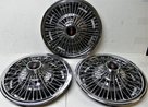 1967 68 69 70 Old Cutlass 442 Wire Spoke Hubcaps