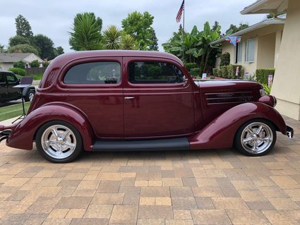 1936 Ford Slantback Barrys Speed Shop Build
