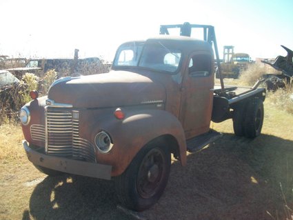 1947 KB5 IHC International winch truck rat rod