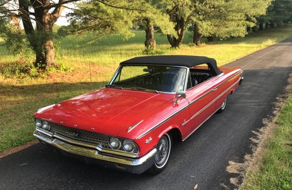 1963 Ford Galaxie 500 XL Convertible, 390 V8 4 Spd