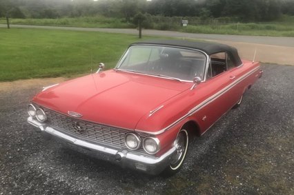 1962 Ford Galaxie 500 XL Convertible, 390 V8, Auto