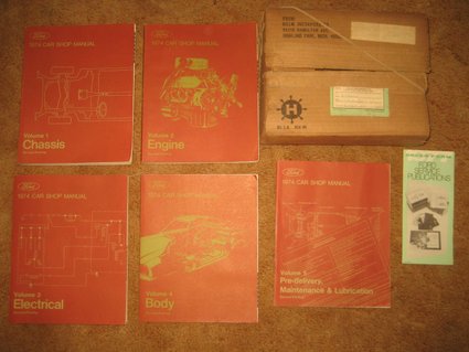 1974 Ford Car Shop Manual Set