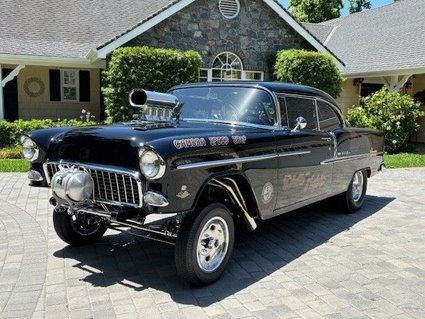 1955 Chevy HT Gasser Big Bad Blown 409 Big Block