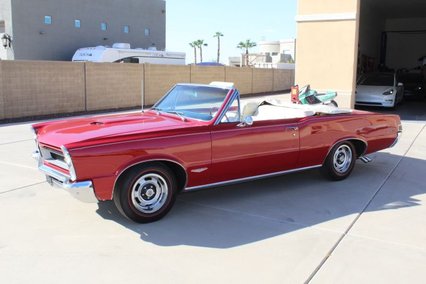 1965 pontiac gto convertible real deal tri power