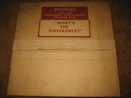 1960 Pontiac Used Car Conditioning Training Kit