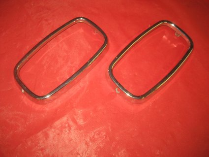 1966-1967 Pontiac GTO Parking Light Bezels