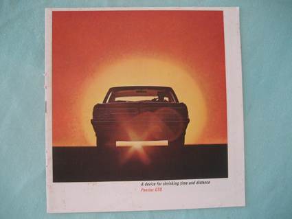 1964 Pontiac GTO Sales Brochure