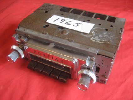1965 Pontiac GTO, Lemans AM Radio