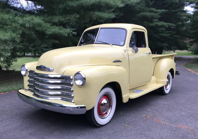 1953 Chevy Five Window Short Bed Pick Up