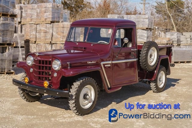 1951 Willys Jeep Pickup 4X4 Nicely Restored