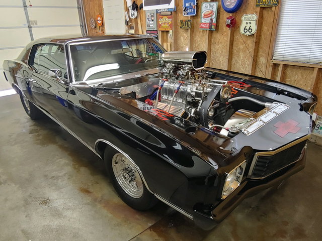 1971 Monte Carlo 540 cubic inch with 871 blower.