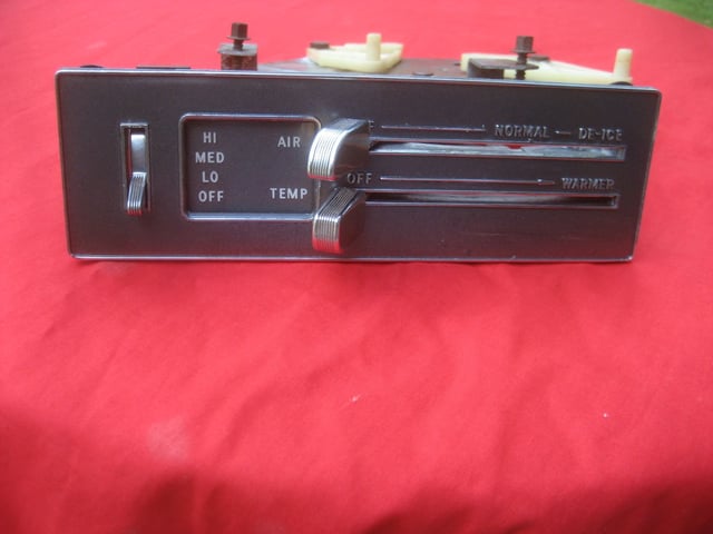 1964 Pontiac GTO Heater Controls