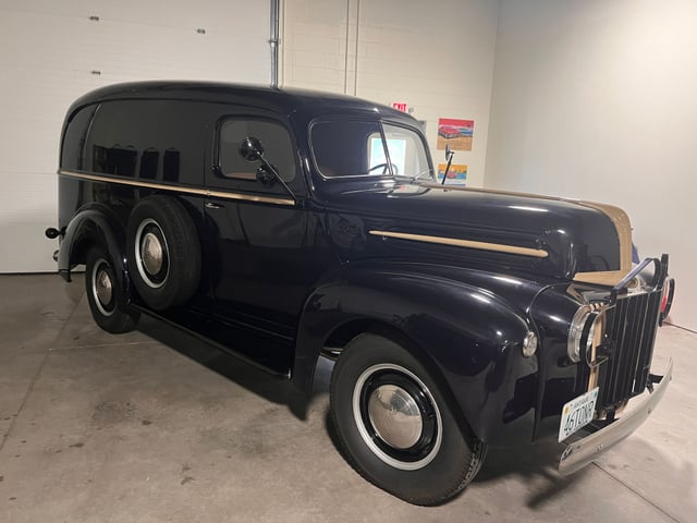 1946 Ford Panel Fully Restored!