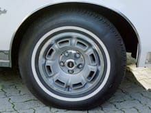 1972 polycast wheels in place of wire hubcaps