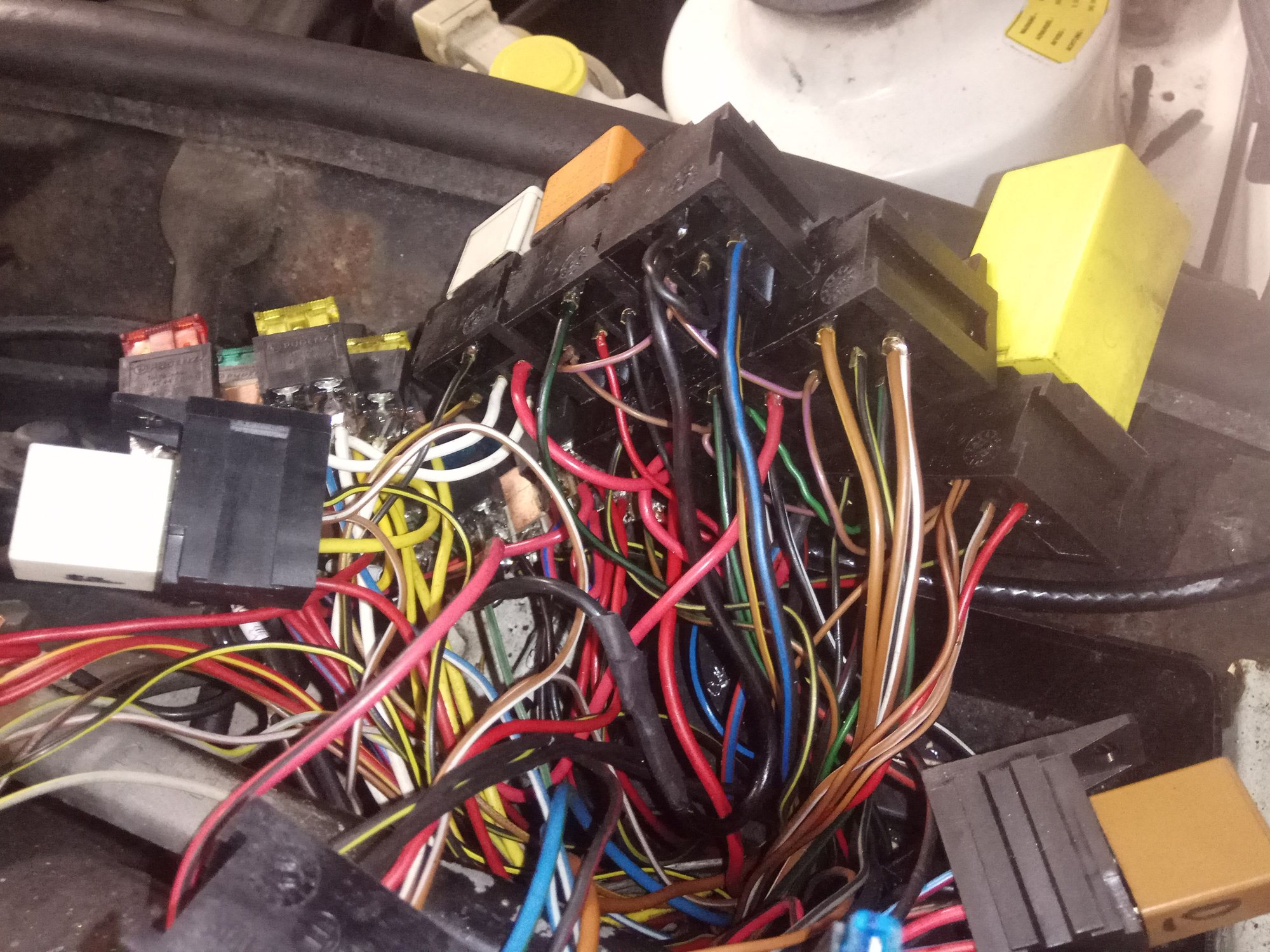 time to solder the new DIY one in place