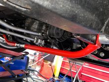 Chassis brace. 