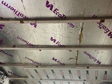 Adding 40mm insulation to the existing 60mm I’d fitted a while ago. 