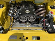 Nice Engine bay of a MK1 Escort.