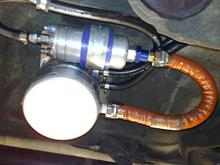 1litre anti surge fuel swirl pot &amp; 044 Grp A pump