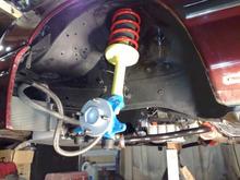 Everything that could be bead blasted ,Zinc Dipped &amp; powdercoated has been!