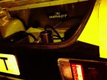 fuel pumps, battery and swirl pot