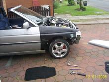 escort mk5 to mk6 facelift
