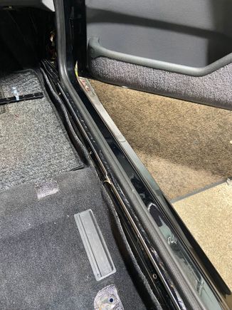 Re-taped the loom after the fuel pump re-wire. 