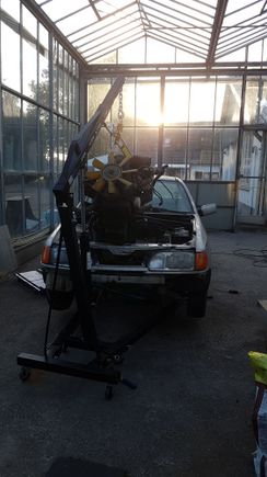 The rustbucket Sierra holding the pinto