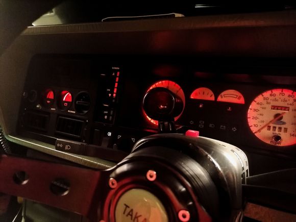Red dash still makes me smile 