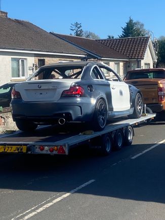 My son’s 1 series away for mapping. 370whp
Paint and mot next then get the 6 speed box fitted to his ST170 MK2 Fiesta. 