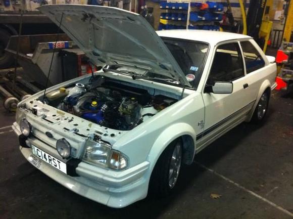 RS 014AFTER A FEW CHECKS IT APEARS TO HAVE LOST A LITTLE BIT OF OIL ON THE WAY BACK?