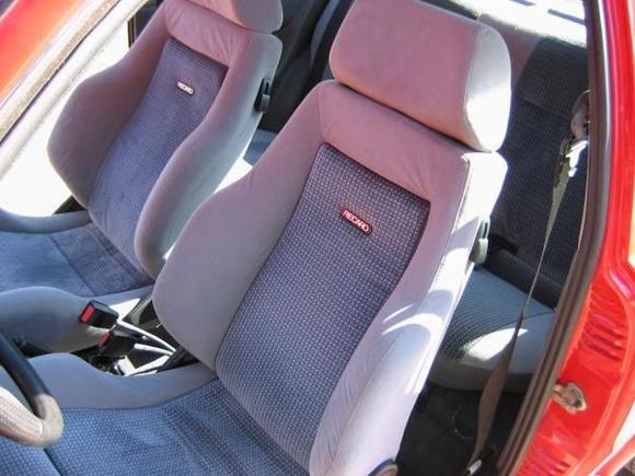 Recaro interior