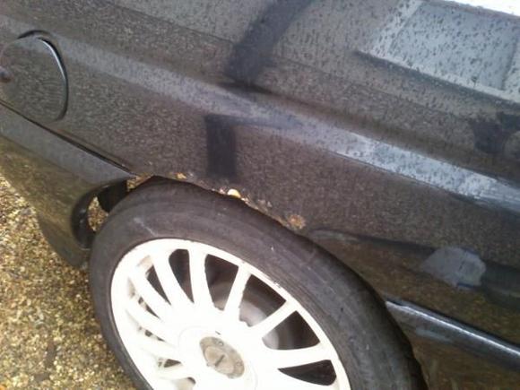rear d/s arch