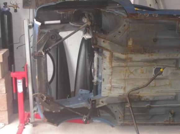 DCFC0230    Rs16001 front anti roll bar, test fit
