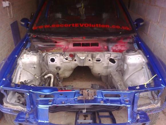 Empty Engine Bay