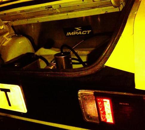 fuel pumps, battery and swirl pot