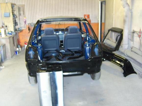 In the workshop, almost ready 4 me 2 take it home and get started
