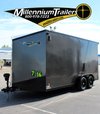 Used 2023 7' X 16' Scout Cargo Trailer w/Ramp Door 