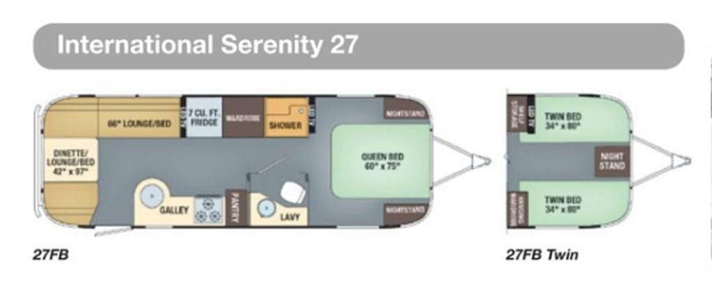 2018 Airstream international serenity 27fb