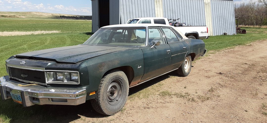 1976 Chevy Impala Derby Demo Demolition 4 Door Runs for Sale in HAZEN