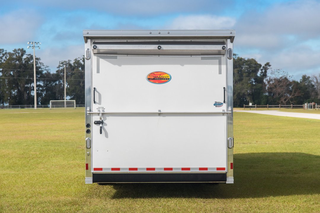 Sundowner 2Car Wedge Enclosed Car Trailer for Sale in OCALA, FL RacingJunk