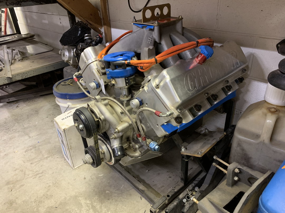 Dirt Late Model Racing Engine Carl Grover Motorsports 430 CI for Sale