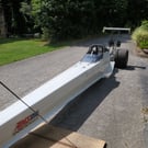 Bos top dragster and 2019 cargo 35' trailer