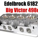 Edelbrock Musi 618270 Big Vic 498cc CNC 12 Degree heads