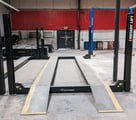 Rotary 4-post 12,000 lb lifts