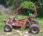 Buggy, Go Cart Frame With Honda 300 EX Engine, Great Project