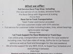 Full race prep shop in Northeast CT with cars for rent/lease