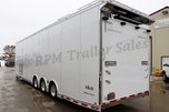 44' Custom Aluminum Race Trailer with Bathroom Package - 125 